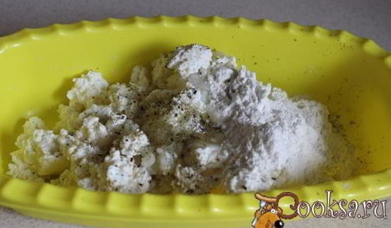 жареные картофельно-творожные клецки