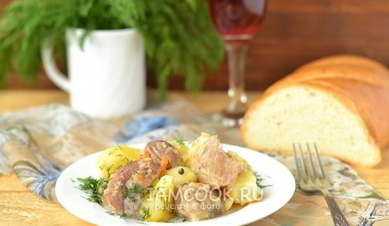 жаркое из свинины