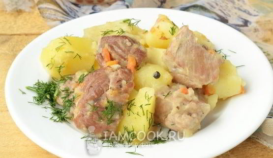 жаркое из свинины