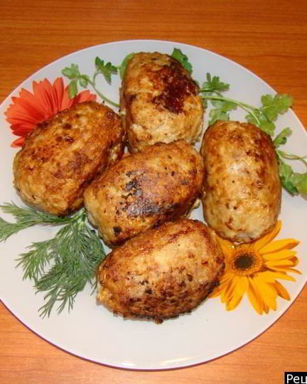 Рецепт мясных зраз с яйцом