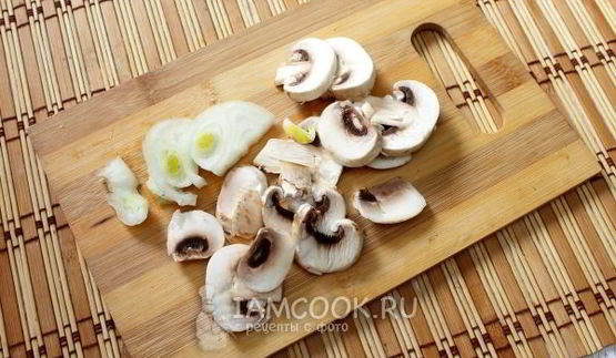 гречневая каша с грибами