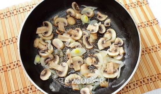 гречневая каша с грибами