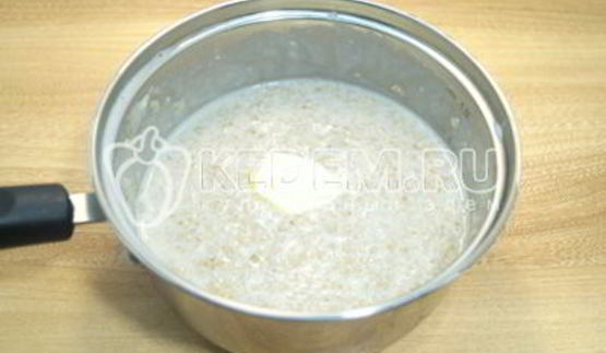 овсяная каша на молоке