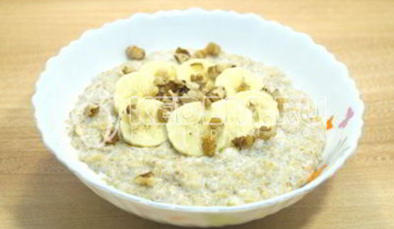 овсяная каша на молоке