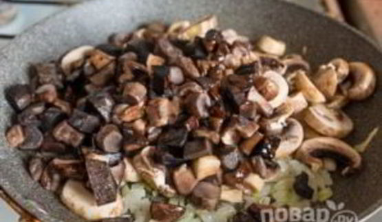 перловая каша с грибами