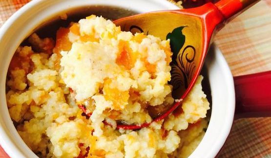 пшенная каша с тыквой в мультиварке