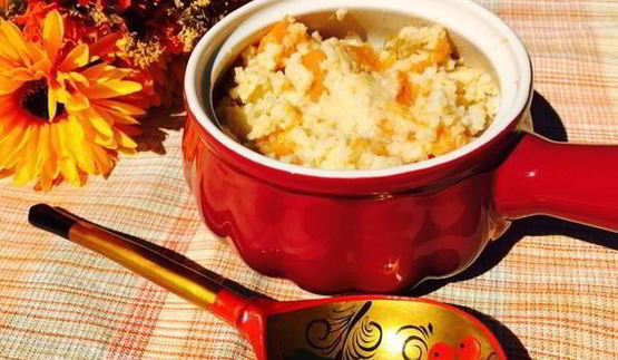 пшенная каша с тыквой в мультиварке