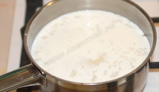 рисовая каша на молоке