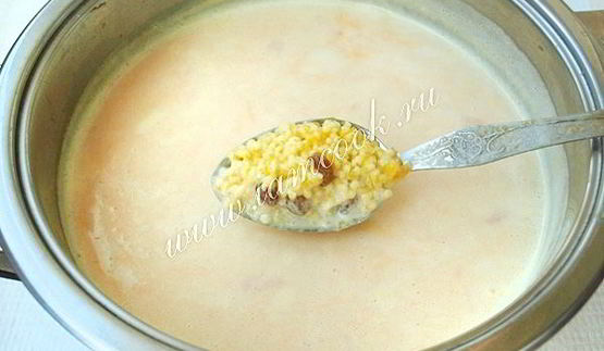 тыквенная каша с пшеном