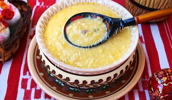 тыквенная каша с пшеном