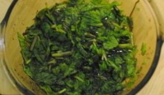 ананас с мятным сиропом