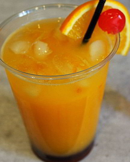 Рецепт безалкогольного коктейля санрайз