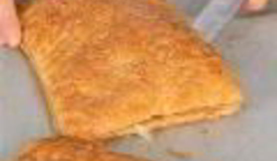 фруктово-ягодный наполеон в мятном сиропе