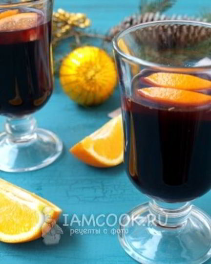 Рецепт глинтвейна с апельсином
