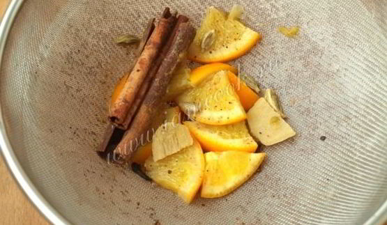 глинтвейн с апельсином