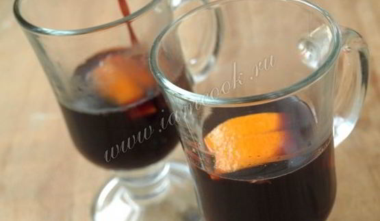 глинтвейн с апельсином