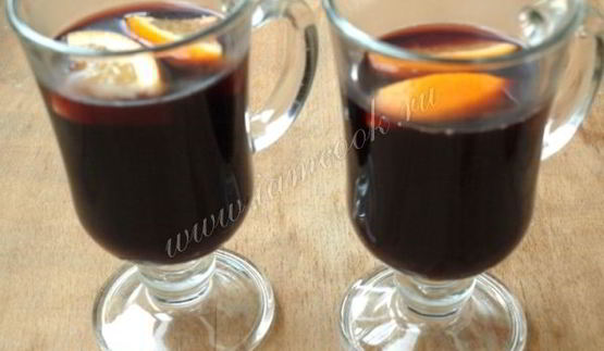 глинтвейн с апельсином