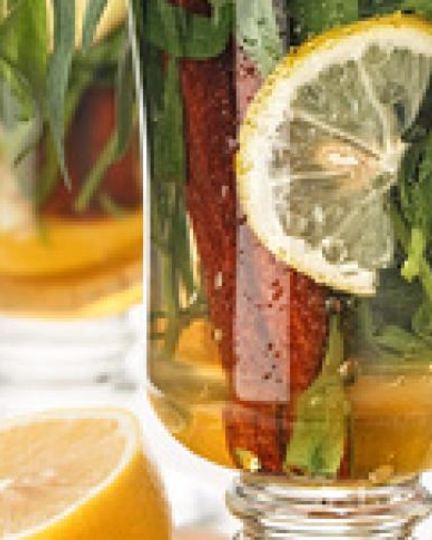 Рецепт горячего согревающего напитка с эстрагоном