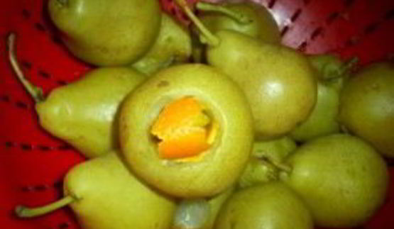 груши в сахарном сиропе