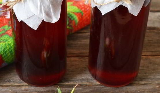 клубничный сироп