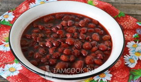 клубничный сироп