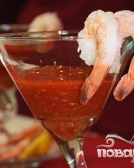 Рецепт коктейля из креветок