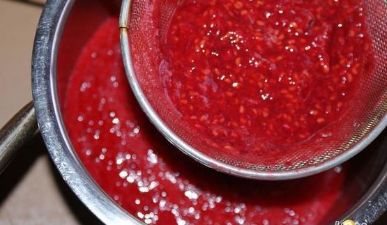 коктейль из ряженки с малиной