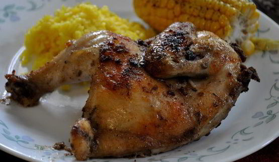 куропатки с кленовым сиропом и специями