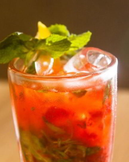 Рецепт клубничного лимонада