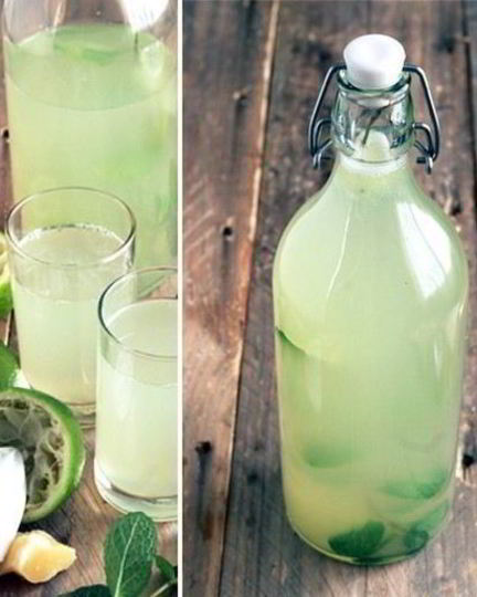 Рецепт мятного лимонада