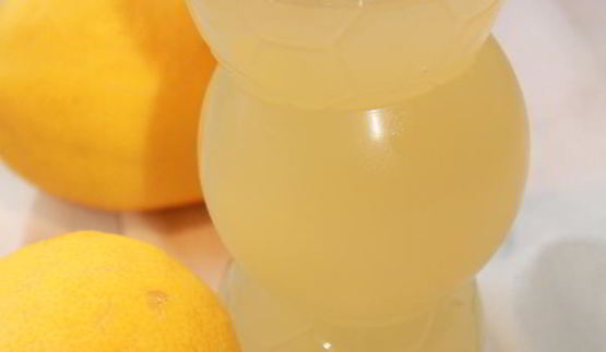 лимонный напиток с мятой