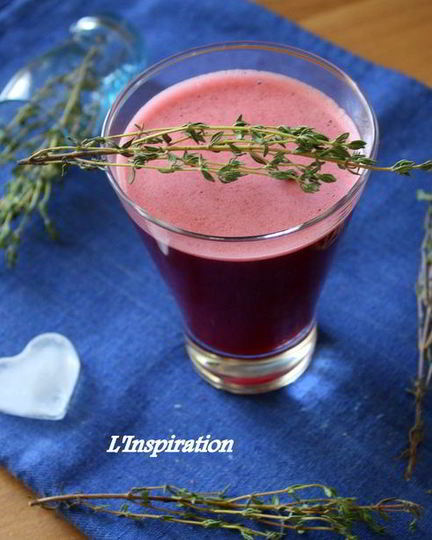 Рецепт морса из черной смородины с тимьяном