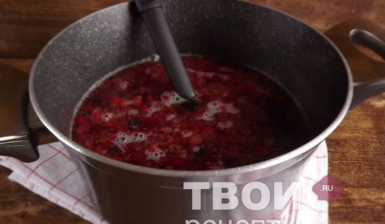 клюквенный морс