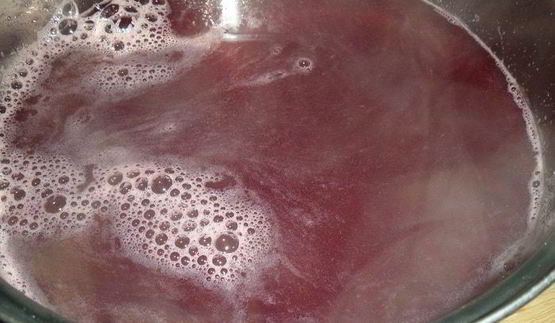 напиток из ревеня и черной смородины