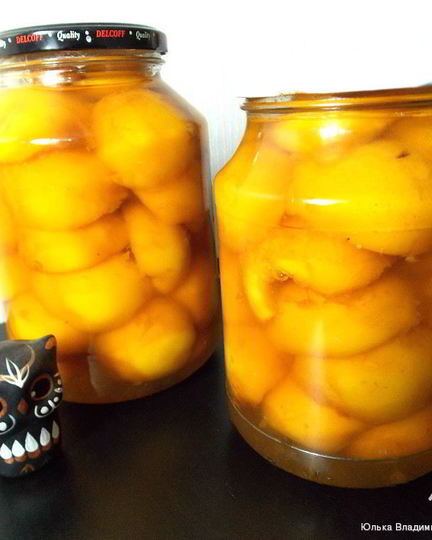 Рецепт нектаринов в сиропе