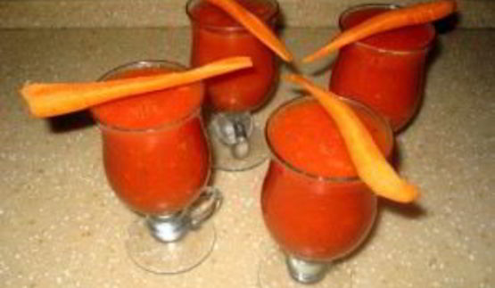 овощные коктейли в блендере