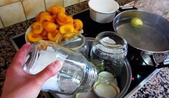 персики в сиропе