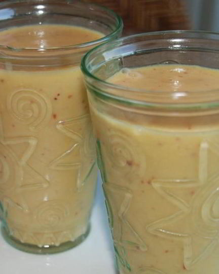 Рецепт персикового витаминного напитка