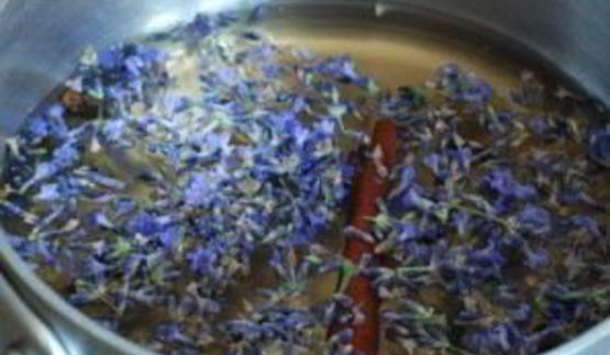 пунш из лаванды