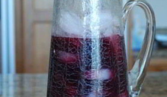 пунш из лаванды