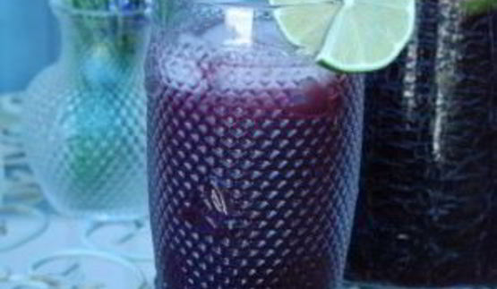 пунш из лаванды