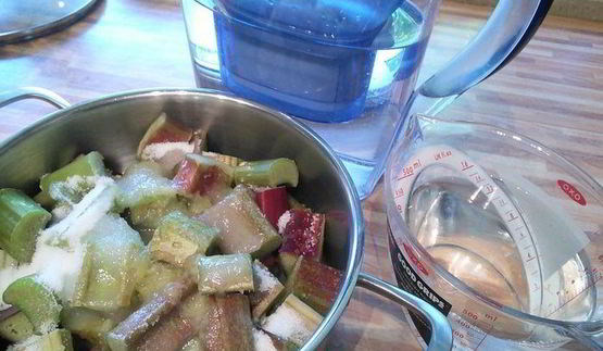 ревеневый сироп