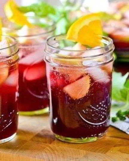 Рецепт сангрии с корицей и фруктами