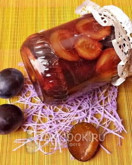 Рецепт слив в сиропе на зиму
