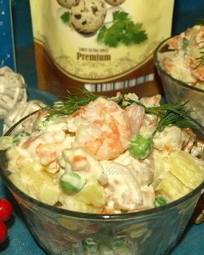 Аргентинский салат Ensalada rusa