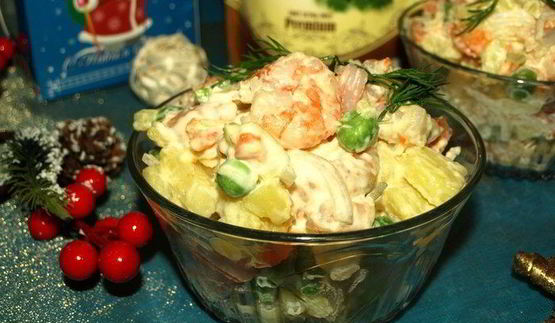 аргентинский салат ensalada rusa