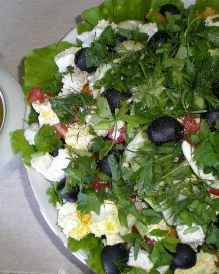 Рецепт салата греческого