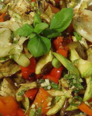 Гриль-салат Летние овощи