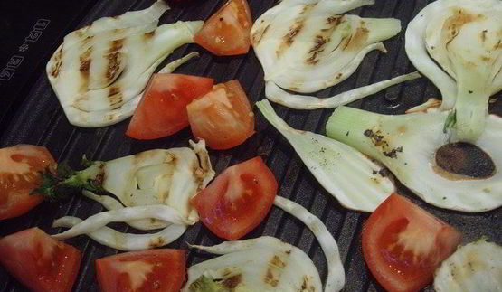 гриль-салат летние овощи