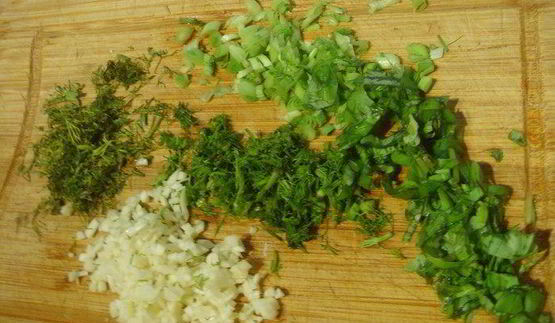 гриль-салат летние овощи